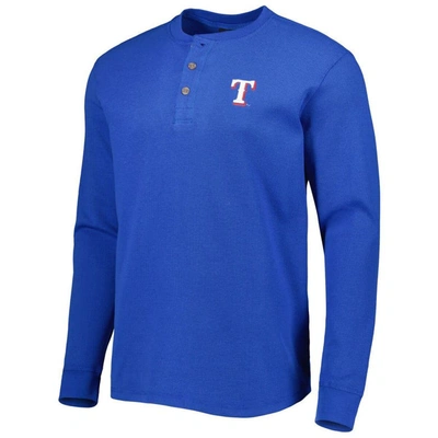Shop Dunbrooke Texas Rangers Royal Maverick Long Sleeve T-shirt