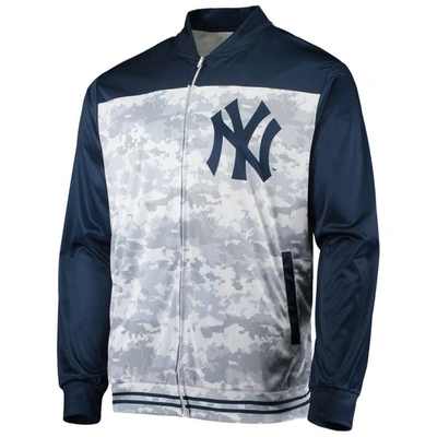 NEW YORK YANKEES WARM UP JACKET NAVY