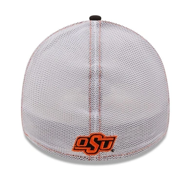 Shop New Era Orange/black Oklahoma State Cowboys Banded 39thirty Flex Hat
