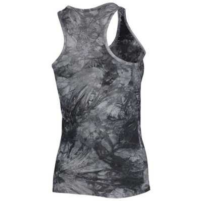 Concepts Sport Women's  Charcoal Texas A&m Aggies Billboard Tie-dye Tank Top And Shorts Set In Charcoal