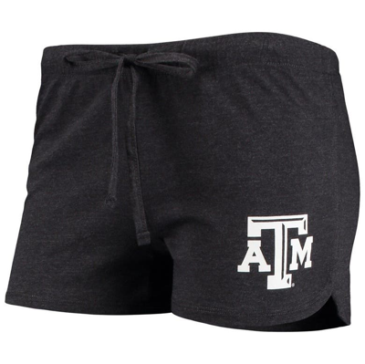 Concepts Sport Women's  Charcoal Texas A&m Aggies Billboard Tie-dye Tank Top And Shorts Set In Charcoal