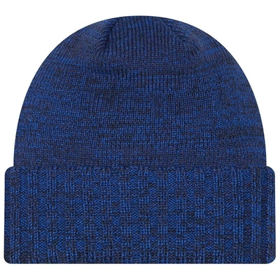 Shop New Era Navy Tottenham Hotspur Logo Heritage Cuffed Knit Hat