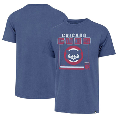 Shop 47 '  Royal Chicago Cubs Cooperstown Collection Borderline Franklin T-shirt