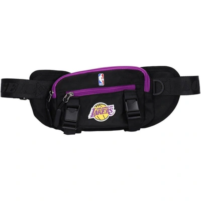 Shop Fisll Fissl Los Angeles Lakers Logo Fanny Pack In Black
