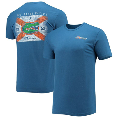 Shop Flogrown Royal Florida Gators Washed Flag T-shirt