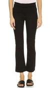 GETTING BACK TO SQUARE ONE CROP FLARE trousers