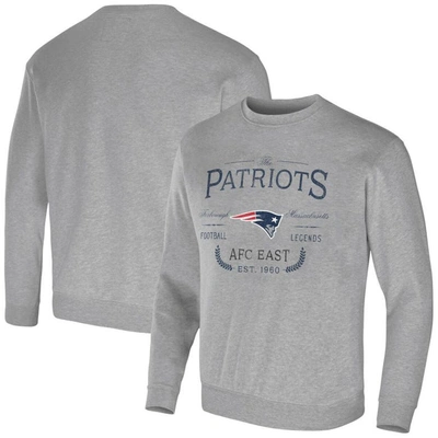 Shop Nfl X Darius Rucker Collection By Fanatics Heather Gray New England Patriots Pullover Sweatshirt