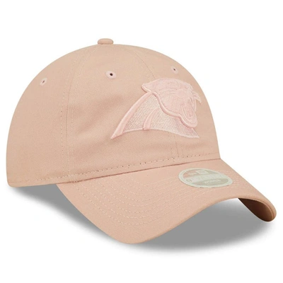 Shop New Era Pink Carolina Panthers Core Classic 2.0 Tonal 9twenty Adjustable Hat