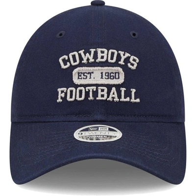 Shop New Era Navy Dallas Cowboys Formed 9twenty Adjustable Hat