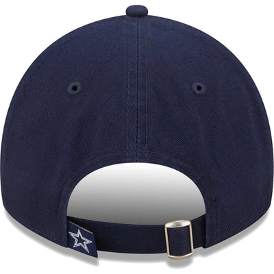 Shop New Era Navy Dallas Cowboys Formed 9twenty Adjustable Hat