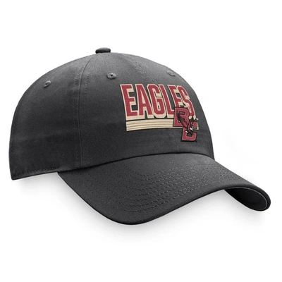 Shop Top Of The World Charcoal Boston College Eagles Slice Adjustable Hat