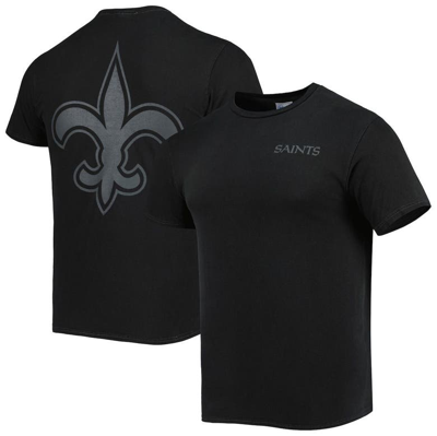 Shop 47 ' Black New Orleans Saints Fast Track Tonal Highlight T-shirt