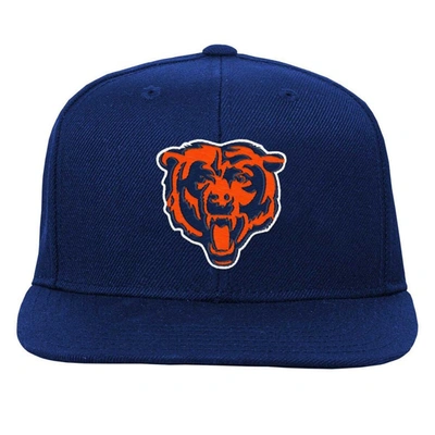 Shop Mitchell & Ness Youth  Navy Chicago Bears Gridiron Classics Ground Snapback Hat