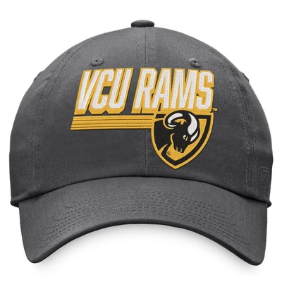 Shop Top Of The World Charcoal Vcu Rams Slice Adjustable Hat