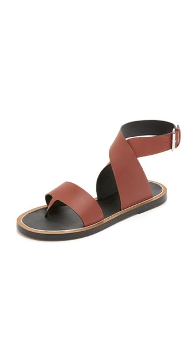 Vince 'mailin' Ankle Strap Sandal (women) In Whiskey