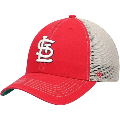 Shop 47 ' Red St. Louis Cardinals Trawler Clean Up Trucker Snapback Hat