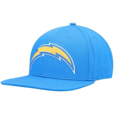 Shop Pro Standard Navy Los Angeles Chargers Logo Ii Snapback Hat In Powder Blue