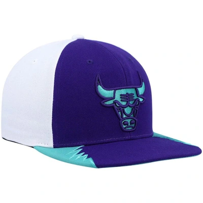 Shop Mitchell & Ness Purple Chicago Bulls Day 5 Snapback Hat