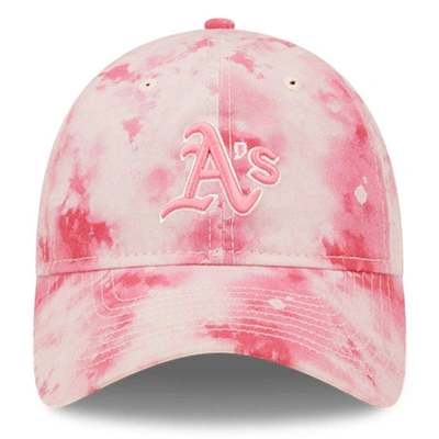 Shop New Era Pink Oakland Athletics 2022 Mother's Day 9twenty Adjustable Hat