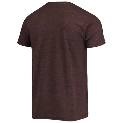 Shop Homage Brown San Diego Padres Hand Drawn Logo Tri-blend T-shirt