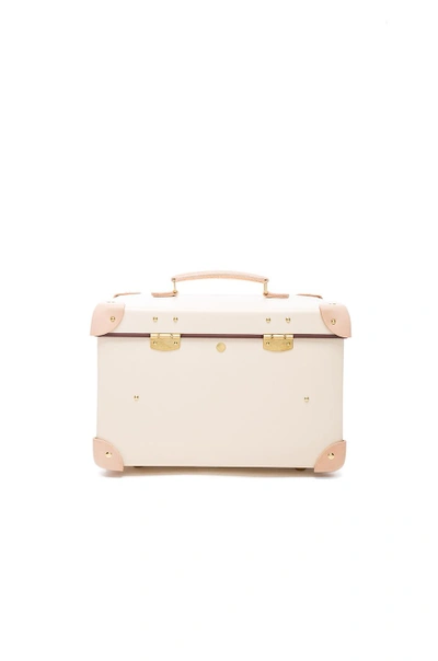 Shop Globe-trotter 13 Vanity Case In Neutrals. In Ivory & Natural