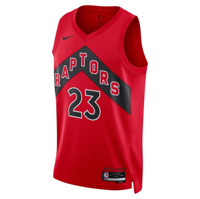 Nike Unisex Fred Vanvleet Red Toronto Raptors Swingman Jersey | ModeSens