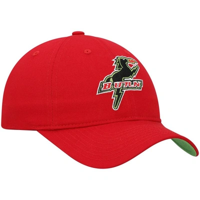 Shop Mitchell & Ness Red Dallas Burn Adjustable Hat