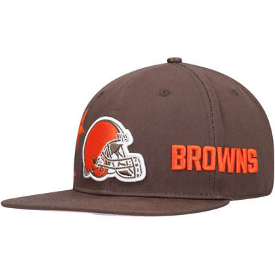 Shop Pro Standard Cleveland Browns Brown Stars Snapback Hat
