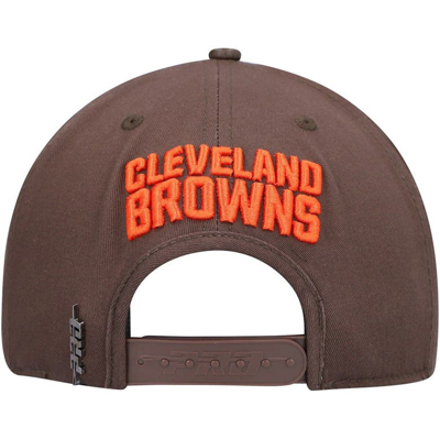 Shop Pro Standard Cleveland Browns Brown Stars Snapback Hat