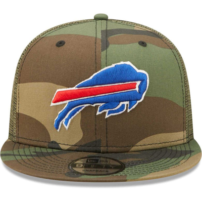 New Era Buffalo Bills Camo Trucker 9FIFTY Snapback Hat