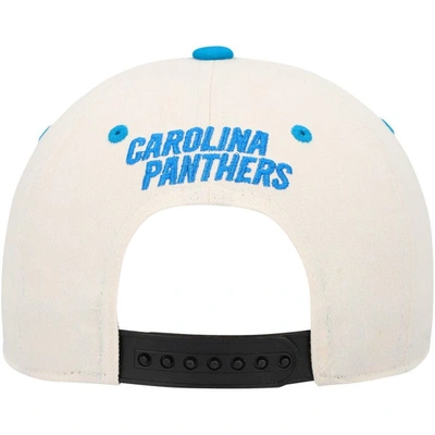 Shop Outerstuff Youth Cream/black Carolina Panthers Deadstock Snapback Hat