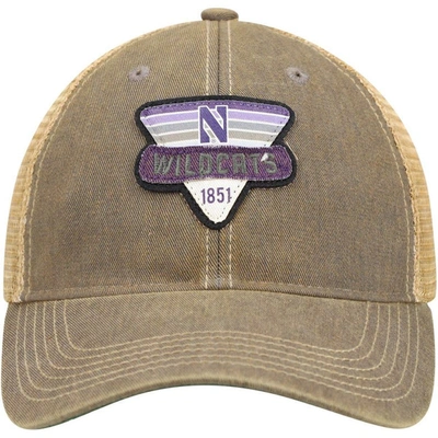 Shop Legacy Athletic Gray Northwestern Wildcats Legacy Point Old Favorite Trucker Snapback Hat