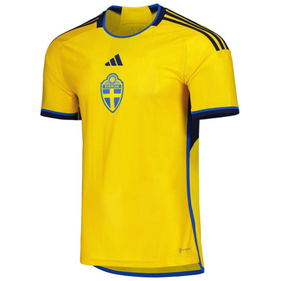 Adidas Originals Adidas Yellow Sweden National Team 2022/23 Home Replica  Jersey | ModeSens