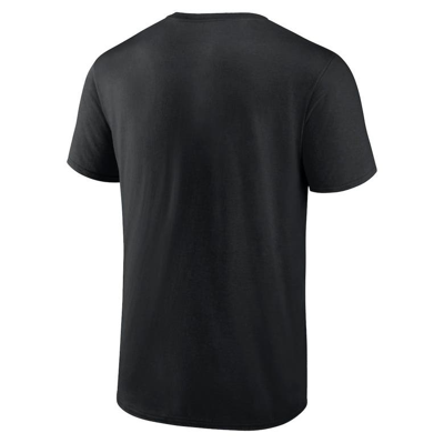 Men's Las Vegas Raiders Fanatics Branded Black/White Long and Short Sleeve  Two-Pack T-Shirt