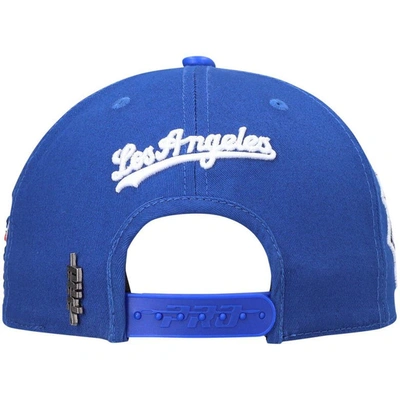 Shop Pro Standard Royal Los Angeles Dodgers All-star Multi Hit Wool Snapback Hat