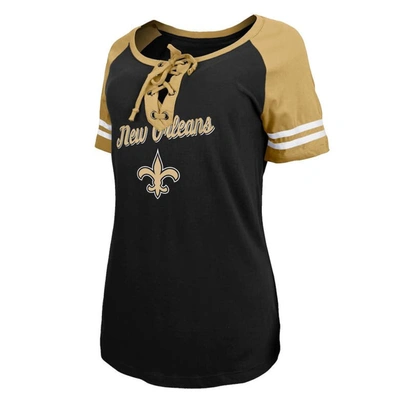 New Orleans Saints Black and Gold T-shirt