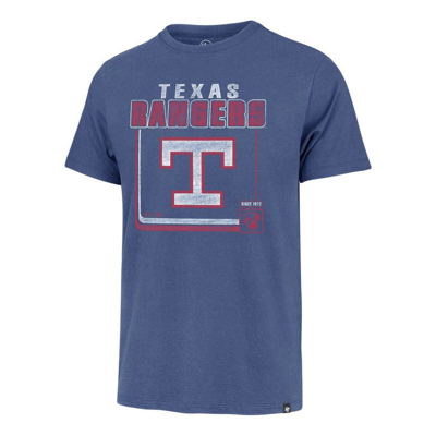 Shop 47 '  Royal Texas Rangers Cooperstown Collection Borderline Franklin T-shirt