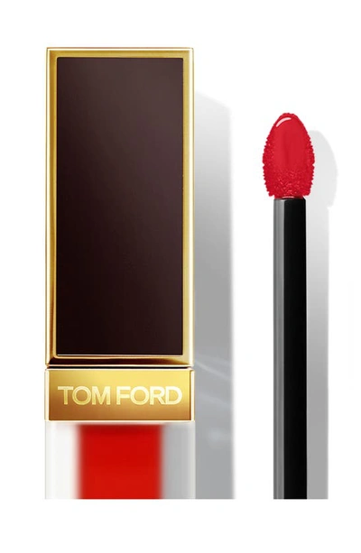 Shop Tom Ford Liquid Lip Luxe Matte In Carnal Red