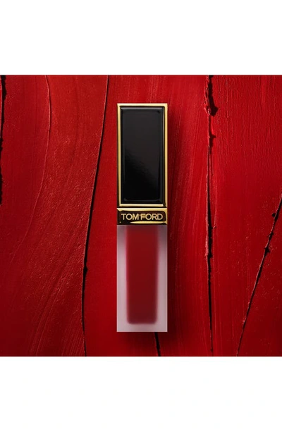 Shop Tom Ford Liquid Lip Luxe Matte In Carnal Red