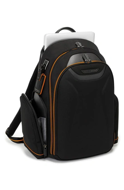 Shop Tumi X Mclaren Paddock Backpack In Black