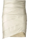 ALEXANDRE VAUTHIER ALEXANDRE VAUTHIER ASYMMETRIC SKIRT - METALLIC,SK401022211402405