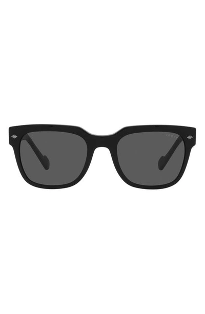 Shop Vogue 54mm Square Sunglasses In Black