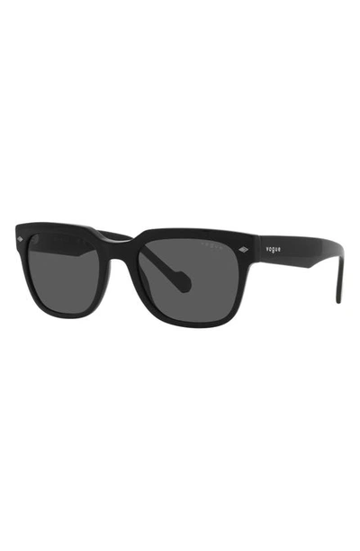 Shop Vogue 54mm Square Sunglasses In Black