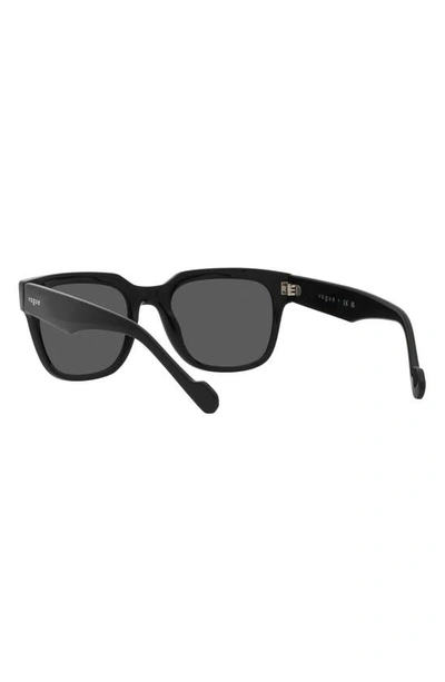 Shop Vogue 54mm Square Sunglasses In Black