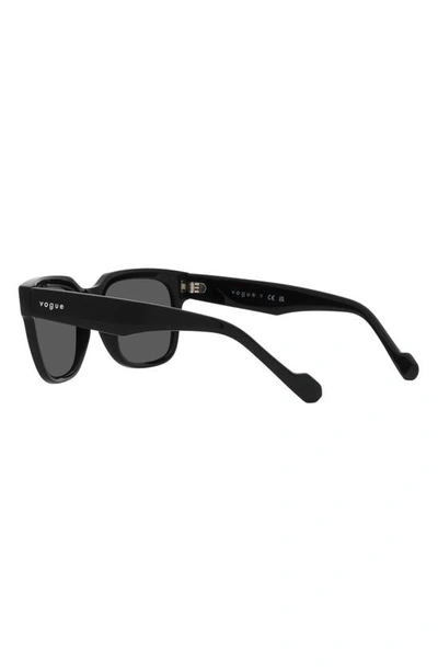 Shop Vogue 54mm Square Sunglasses In Black