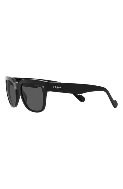 Shop Vogue 54mm Square Sunglasses In Black