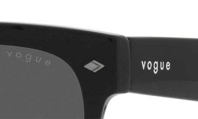 Shop Vogue 54mm Square Sunglasses In Black