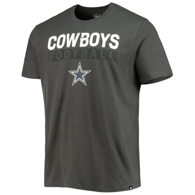 Shop 47 ' Charcoal Dallas Cowboys Dark Ops Super Rival T-shirt