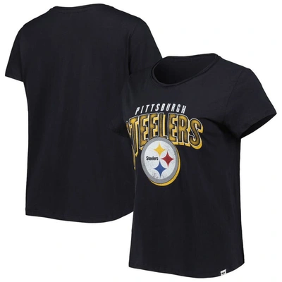 Shop 47 ' Black Pittsburgh Steelers Treasure Frankie T-shirt