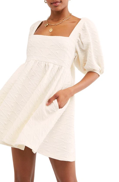 Shop Free People Violet Minidress In White